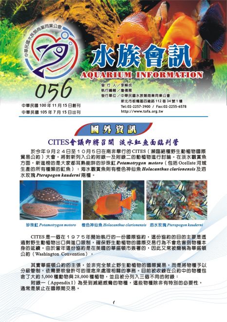 Aquarium information 056